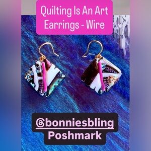 Bonnie’s Bling One Of A Kind Fused Glass Jewelry and Accessories to Wear.